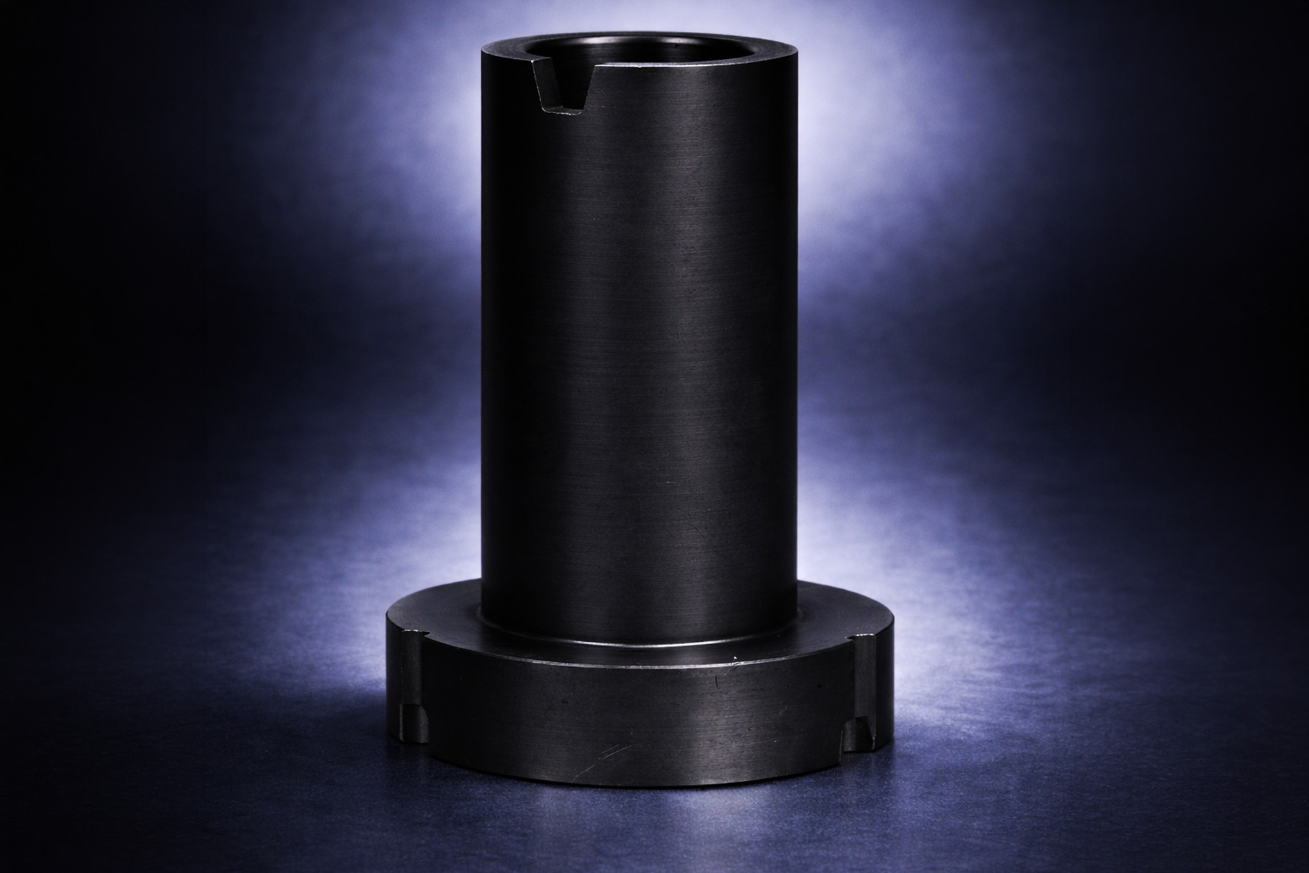 Bussola con canale di colata nitrurato